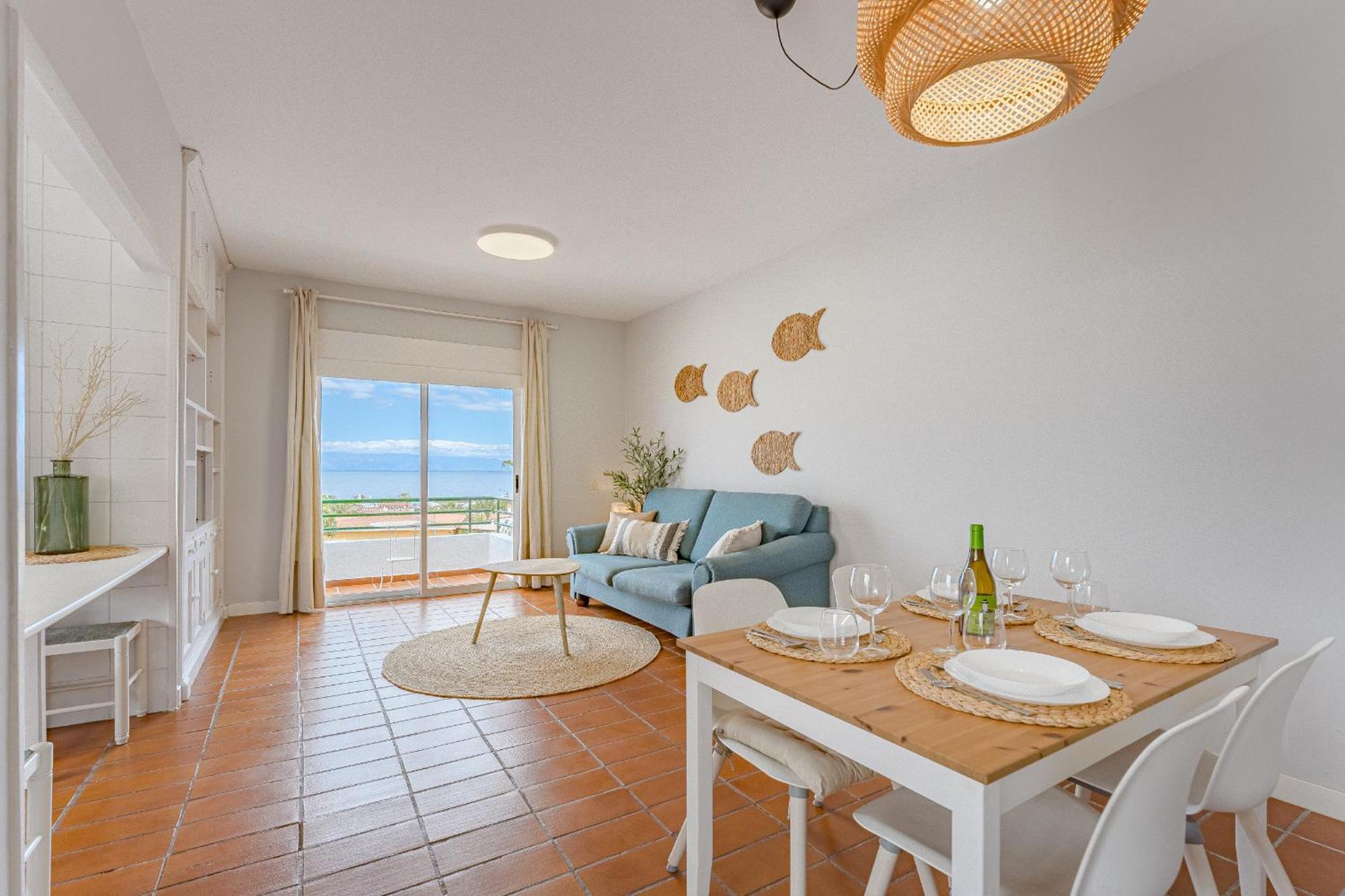 2Bdr Ocean View & Large Private Terrace In Puerto De Santiago Apartment Puerto de Santiago  Exterior photo