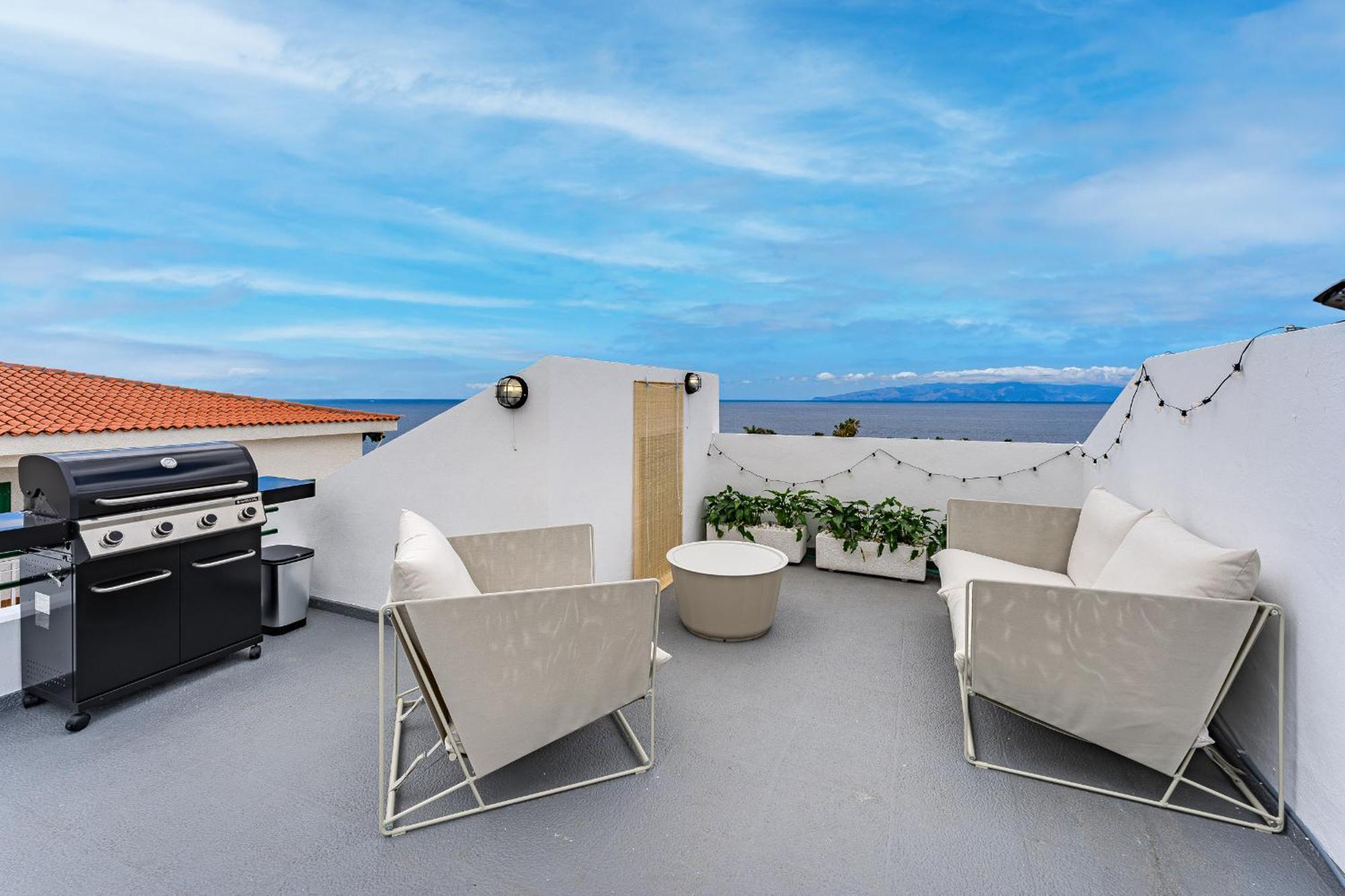 2Bdr Ocean View & Large Private Terrace In Puerto De Santiago Apartment Puerto de Santiago  Exterior photo